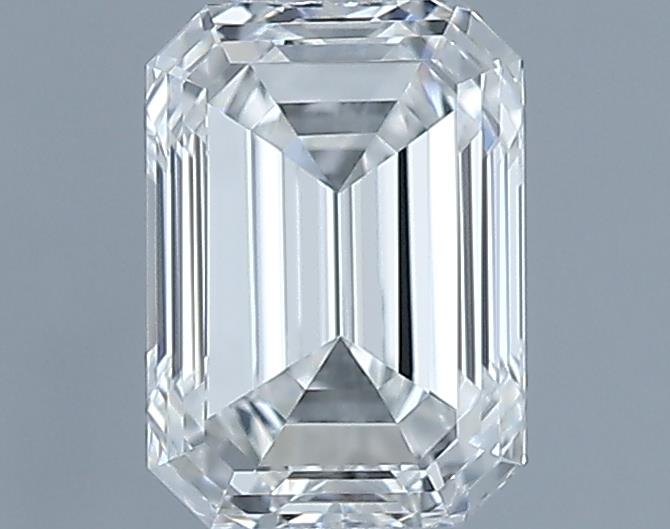0.61ct Emerald F VVS1 Natural Diamond
