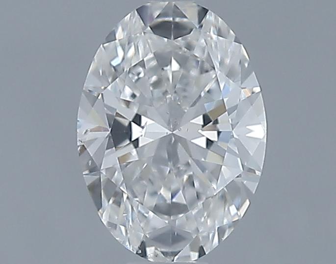 0.63ct Oval F SI1 Natural Diamond