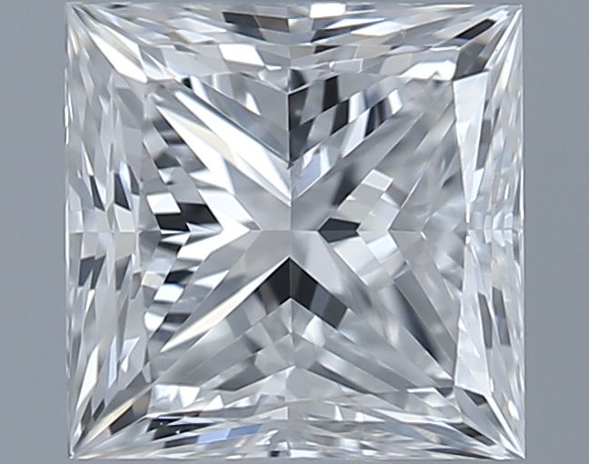 0.7ct Princess E VS2 Natural Diamond