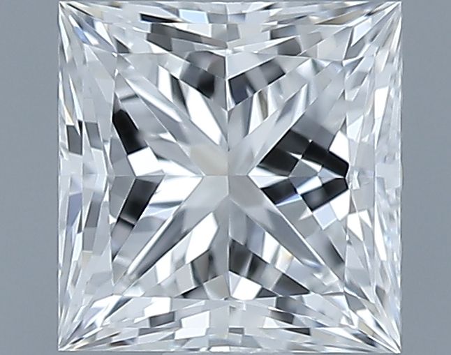 0.62ct Princess E VVS1 Natural Diamond