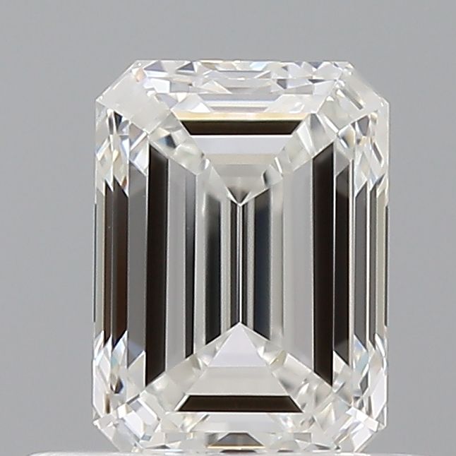 0.7ct Emerald F VVS1 Natural Diamond