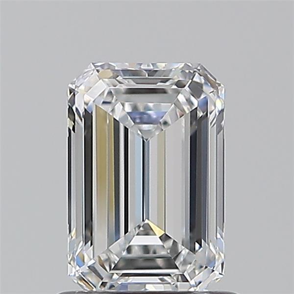 0.9ct Emerald E VVS1 Natural Diamond