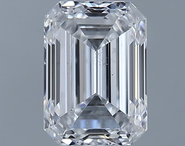 0.61ct Emerald E SI1 Natural Diamond