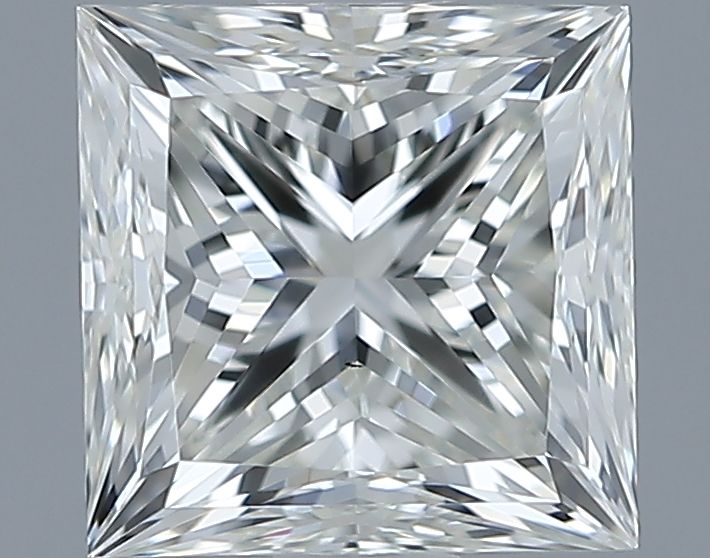 0.9ct Princess K VS2 Natural Diamond