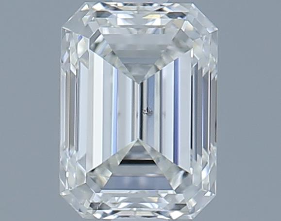 0.7ct Emerald I SI1 Natural Diamond