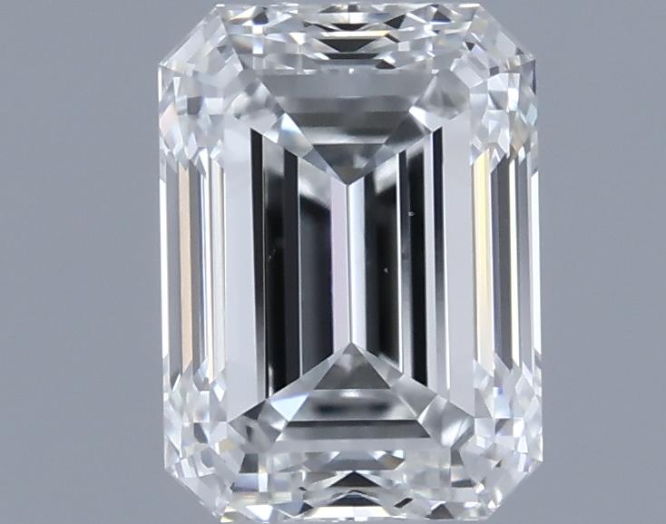 0.91ct Emerald F VS2 Natural Diamond