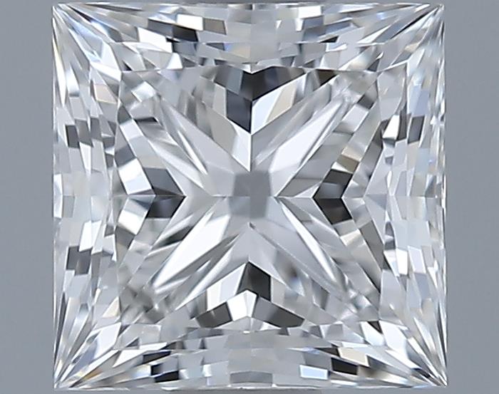 0.91ct Princess F VVS1 Natural Diamond