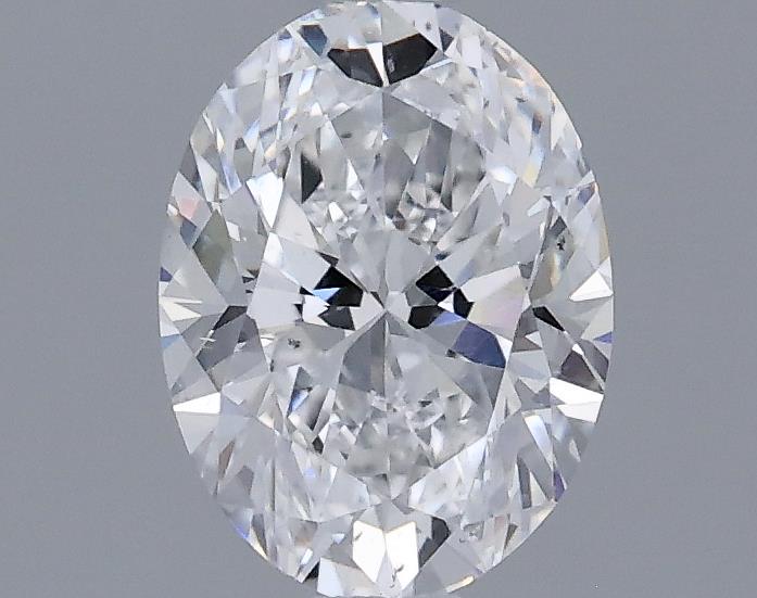 0.71ct Oval D SI1 Natural Diamond