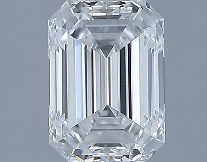 0.7ct Emerald D VVS1 Natural Diamond