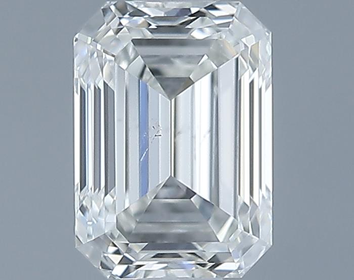 0.7ct Emerald H SI1 Natural Diamond