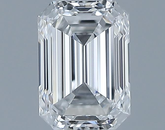 0.51ct Emerald F VVS2 Natural Diamond