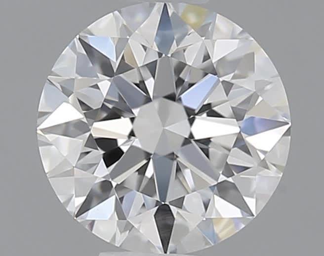 0.7ct Round E VVS2 Natural Diamond