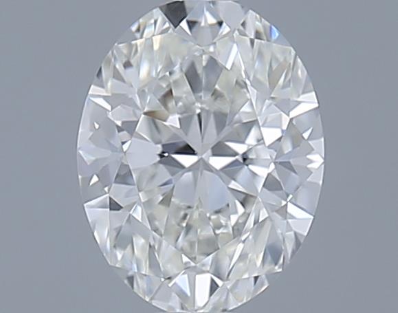 0.71ct Oval H VVS2 Natural Diamond