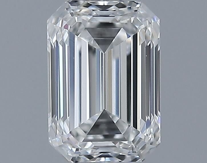 0.72ct Emerald F VVS2 Natural Diamond