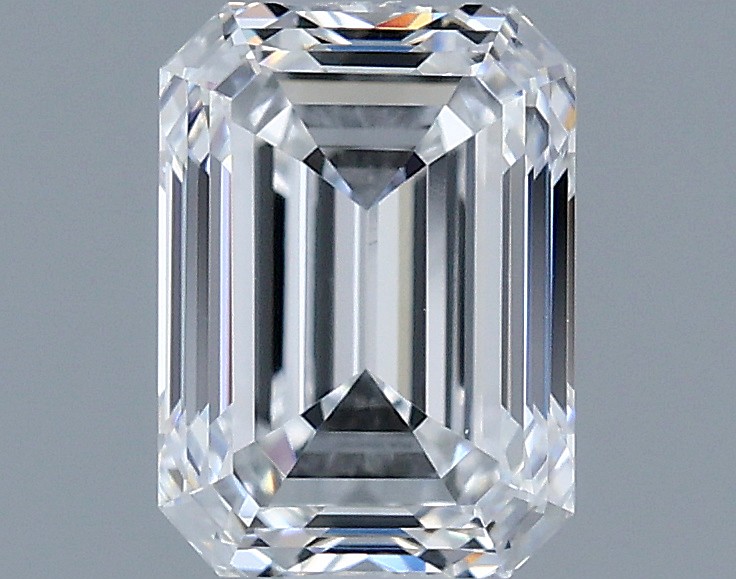 0.7ct Emerald D VVS1 Natural Diamond