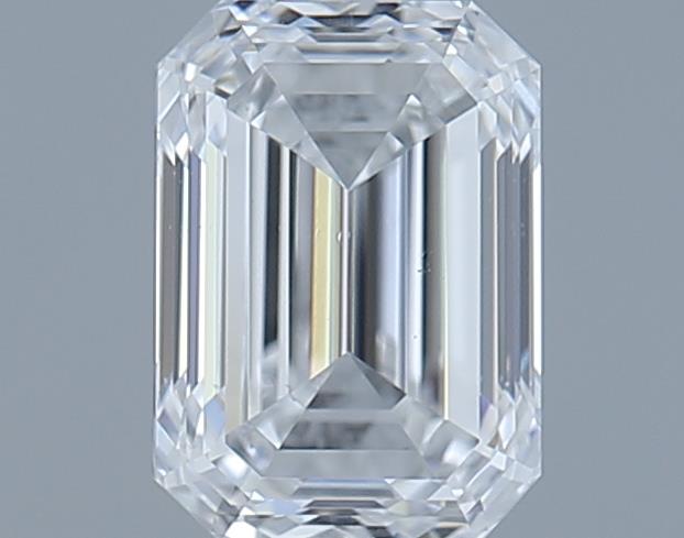 0.9ct Emerald E VS2 Natural Diamond