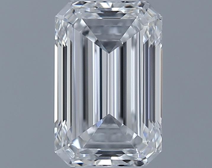 0.71ct Emerald F VVS1 Natural Diamond