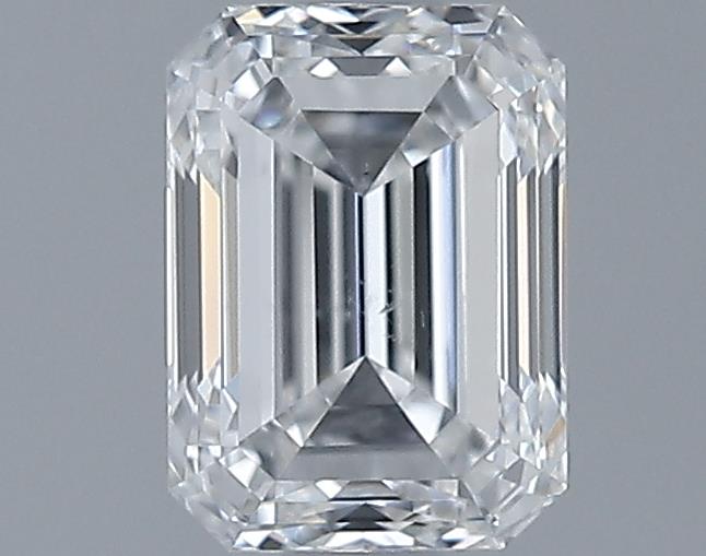 0.9ct Emerald E SI1 Natural Diamond