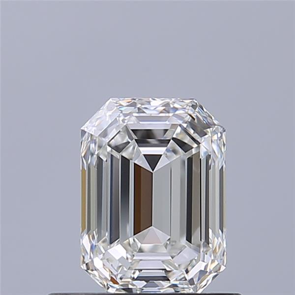 0.7ct Emerald F VVS1 Natural Diamond