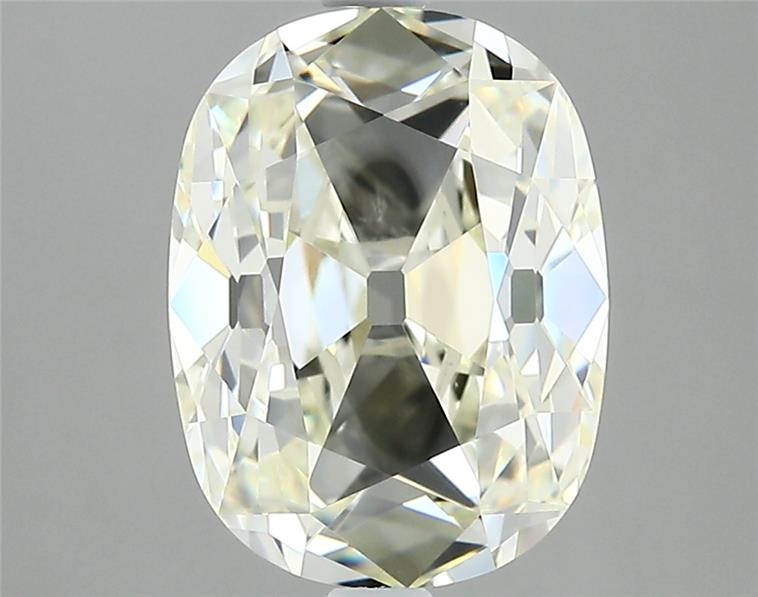 3.31ct Cushion Modified N VS1 Natural Diamond
