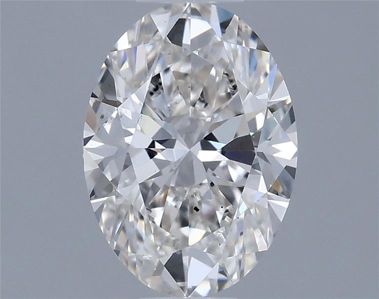 0.91ct Oval H SI1 Natural Diamond