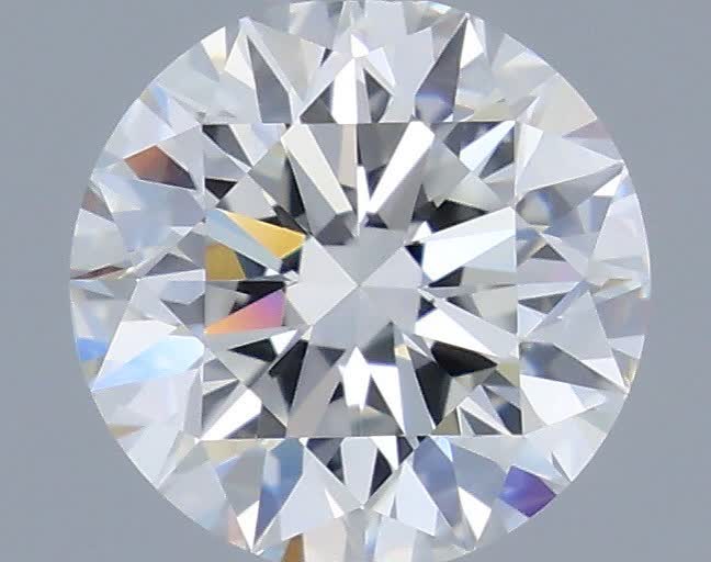 0.7ct Round F VVS2 Natural Diamond