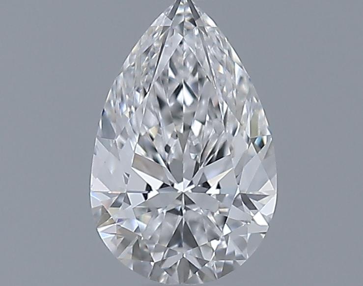 0.6ct Pear D VVS1 Natural Diamond
