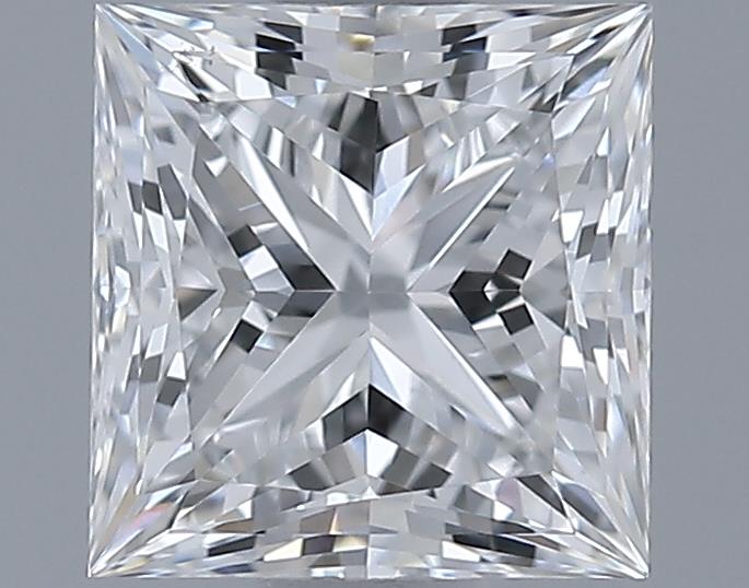0.81ct Princess D VS2 Natural Diamond