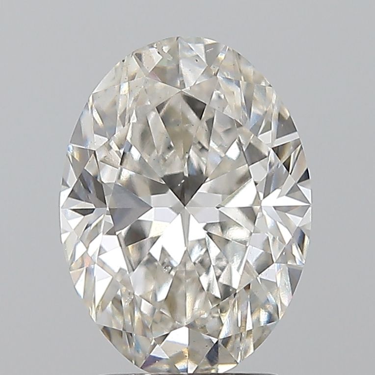2.01ct Oval H SI2 Natural Diamond