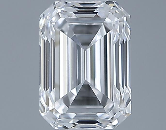 0.7ct Emerald D VVS2 Natural Diamond