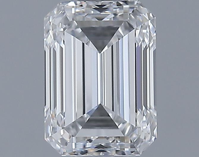 0.7ct Emerald D VVS2 Natural Diamond