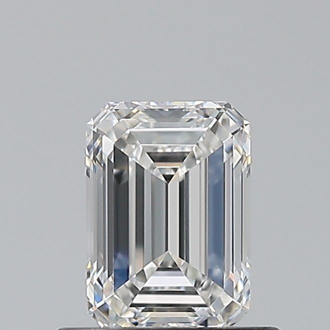 0.7ct Emerald F VVS2 Natural Diamond