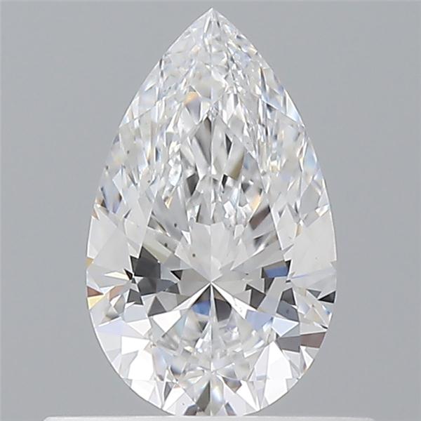 0.5ct Pear D VS2 Natural Diamond