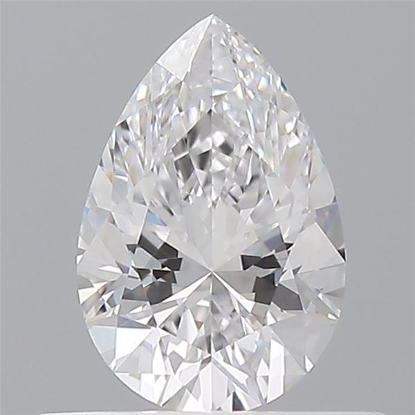 0.5ct Pear D VVS1 Natural Diamond