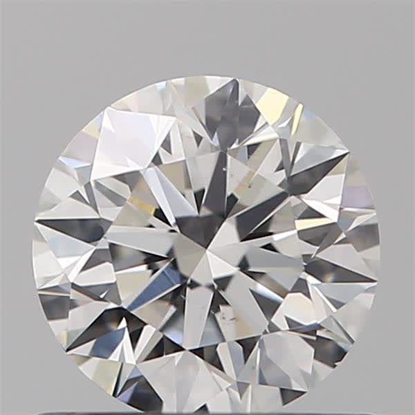 0.6ct Round F SI1 Natural Diamond