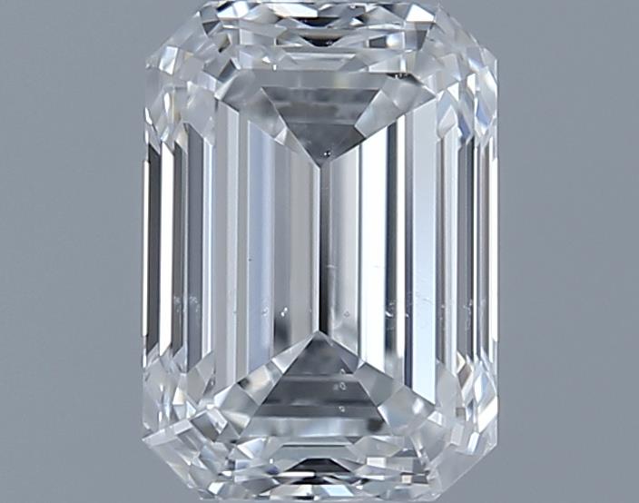 0.7ct Emerald E SI2 Natural Diamond