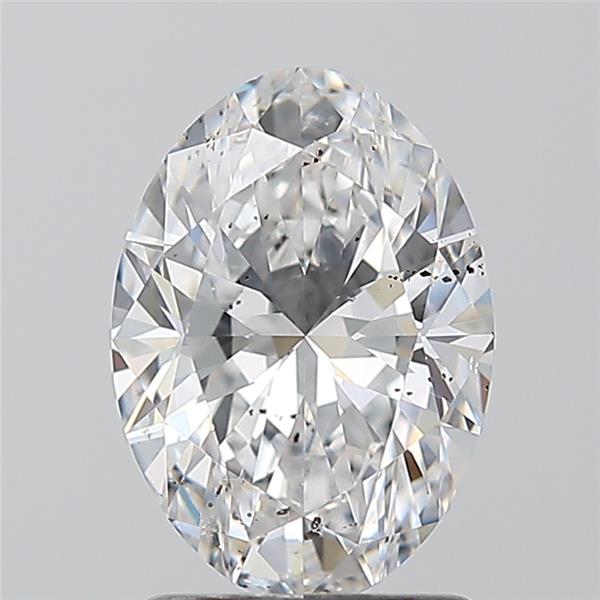 1.5ct Oval D SI2 Natural Diamond
