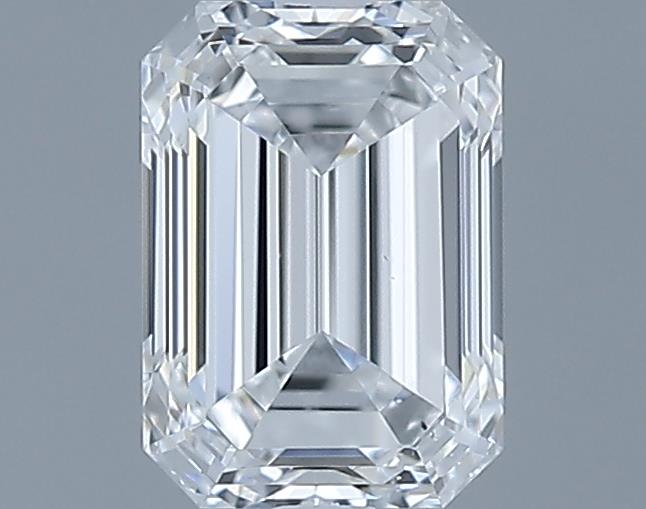 0.61ct Emerald E VS2 Natural Diamond
