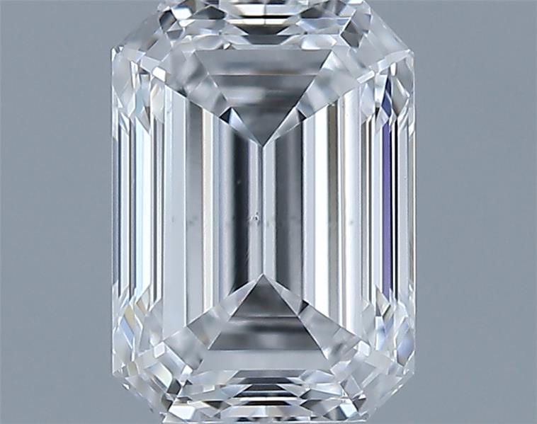 0.71ct Emerald F VS2 Natural Diamond