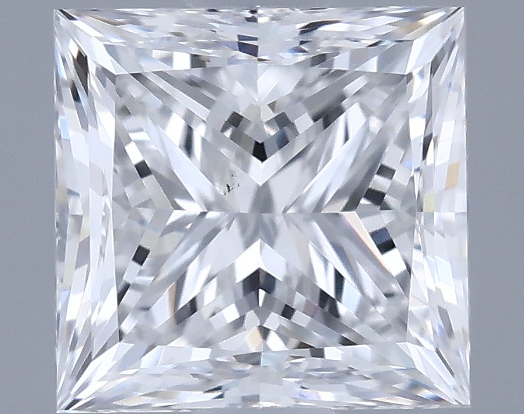 0.9ct Princess E VS2 Natural Diamond