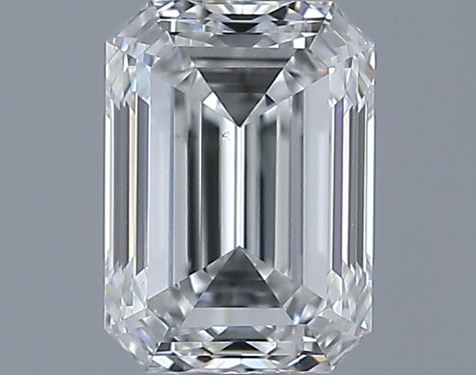 0.7ct Emerald G VS2 Natural Diamond