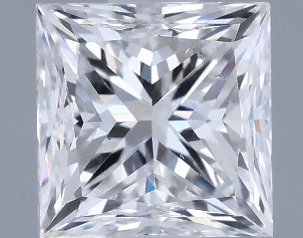 0.7ct Princess F SI1 Natural Diamond