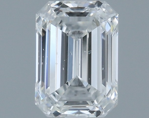 0.65ct Emerald F SI1 Natural Diamond