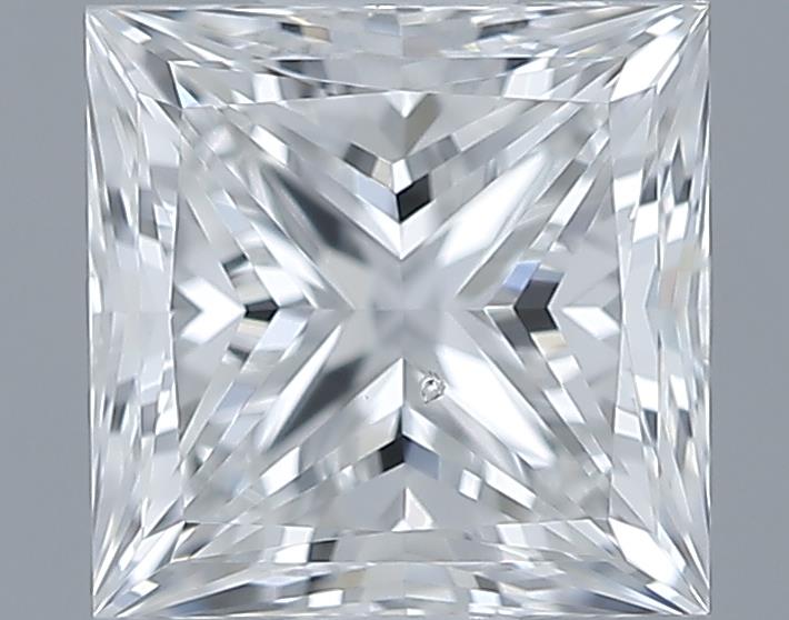 0.7ct Princess F SI1 Natural Diamond