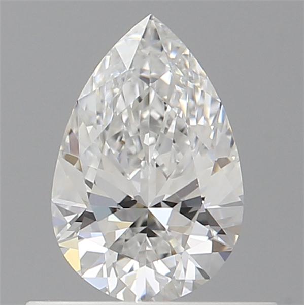 0.51ct Pear D IF Natural Diamond