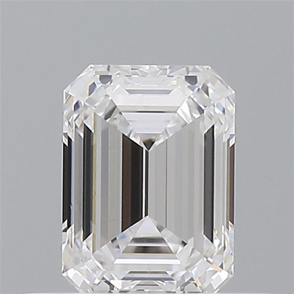 0.52ct Emerald D VVS1 Natural Diamond