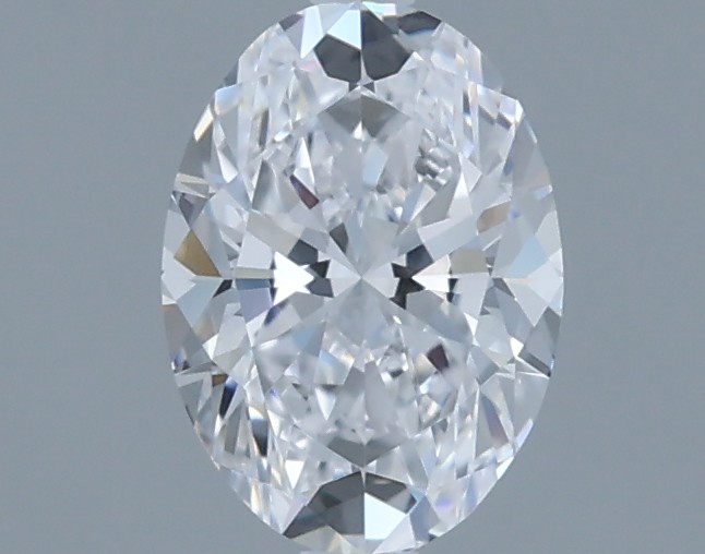 0.57ct Oval D VVS1 Natural Diamond