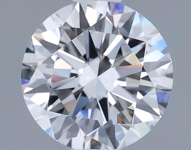 0.61ct Round F VVS1 Natural Diamond