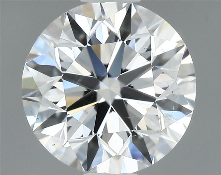 0.7ct Round F SI2 Natural Diamond