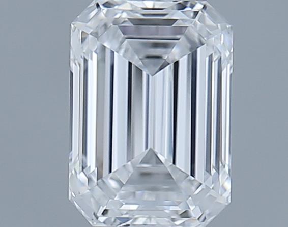 0.7ct Emerald D VVS2 Natural Diamond